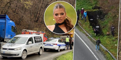 Ana Radović (20) i njen drug Aleksandar M. (37) nađeni su danas mrtvi u automobilu "audi" u betonskom propustu pored magistralnog puta Čačak - Požega, a nesreća u kojoj su nastradali je misterija za mnoge.