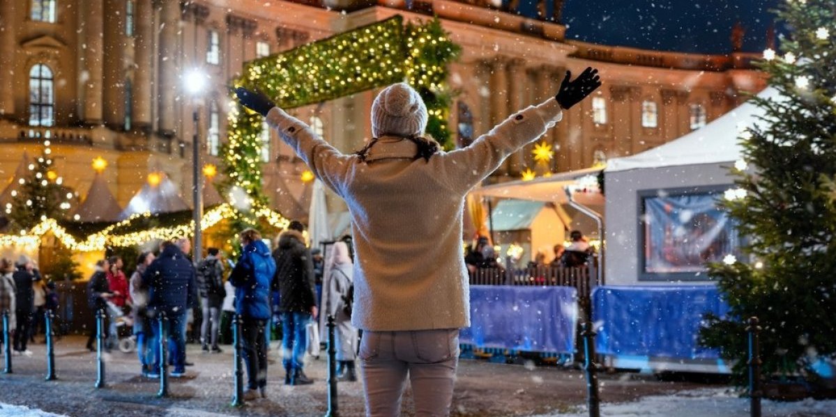 Na božićnom marketu u jednoj evropskoj zemlji možete da jedete koliko god želite