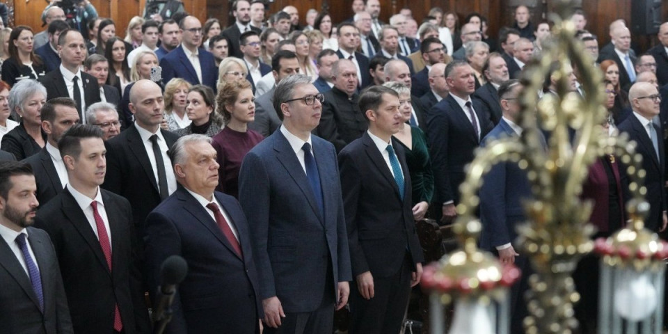 (FOTO) Vučić i Orban primili nagradu "Ištvan Pastor": Čelično prijateljstvo Srbije i Mađarske