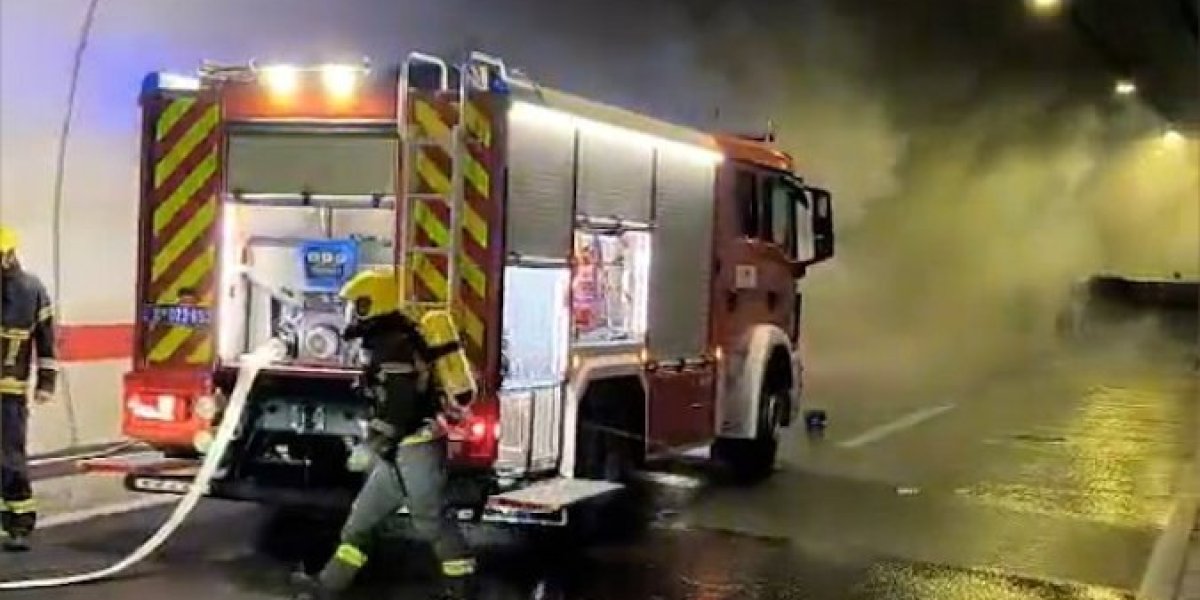 Prvi put upotrebljeno vozilo za reagovanje u tunelima: Nova oprema za vatrogasce (VIDEO)