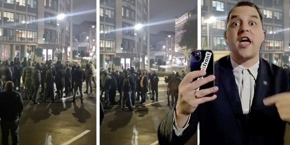 Haos ispred Skupštine: Poslanici blokaderi ponovo napali ljude u "Ćacilendu" - sve je snimljeno (VIDEO)