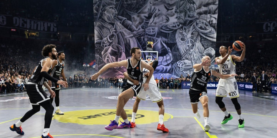 Evroliga oštro kaznila Partizan zbog Miloša Obilića (FOTO/VIDEO)