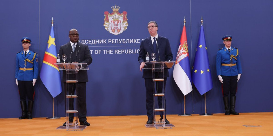 Vučić i predsednik Konga poslali snažnu poruku: Naša saradnja je više od interesnih odnosa, to je iskreno prijateljstvo (FOTO/VIDEO)