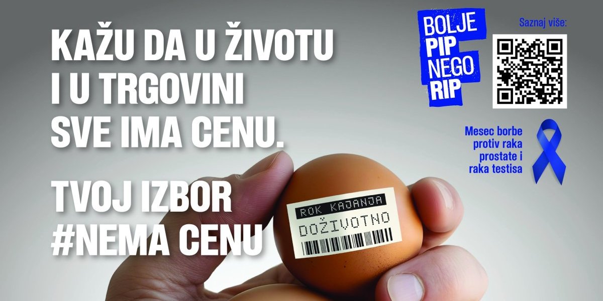 "Bolje PIP nego RIP": Kampanja koja poziva muškarce da preuzmu zdravlje u svoje ruke