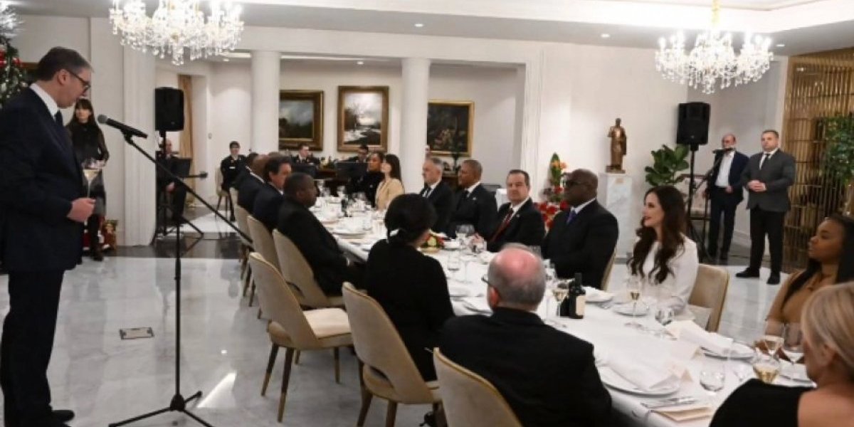 Vučić ugostio predsednika Konga na večeri: Mnogo volimo vašu zemlju, veoma cenimo vas kao hrabrog čoveka (FOTO)