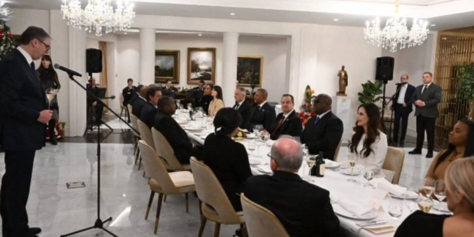 Vučić ugostio predsednika Konga na večeri: Mnogo volimo vašu zemlju, veoma cenimo vas kao hrabrog čoveka (FOTO)