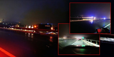 Teška saobraćajna nesreća dogodila se sinoć na auto-putu kod Mladenovca u smeru ka Nišu.