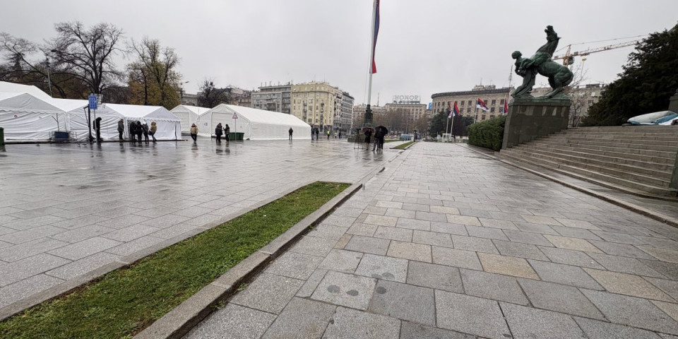 Prvi snimci iz Ćacilenda! Na mestu gde je blokader izbo čoveka još uvek stoje tragovi krvi (VIDEO)