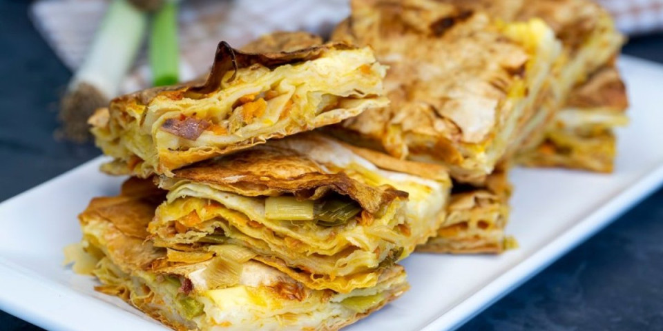 Starinska pita sa prazilukom, neprolazni zimski klasik: Brza i laka, savršena za dane posta