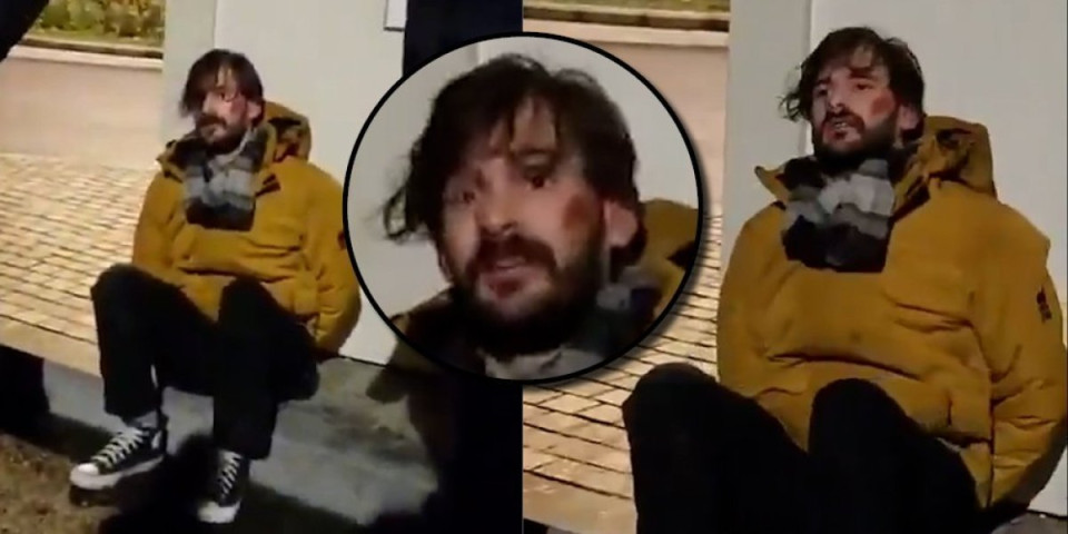 Ekskluzivan snimak: Blokader nasilnik s lisicama - Ovo je prvo rekao policiji nakon što je izbo čoveka u "Ćacilendu"