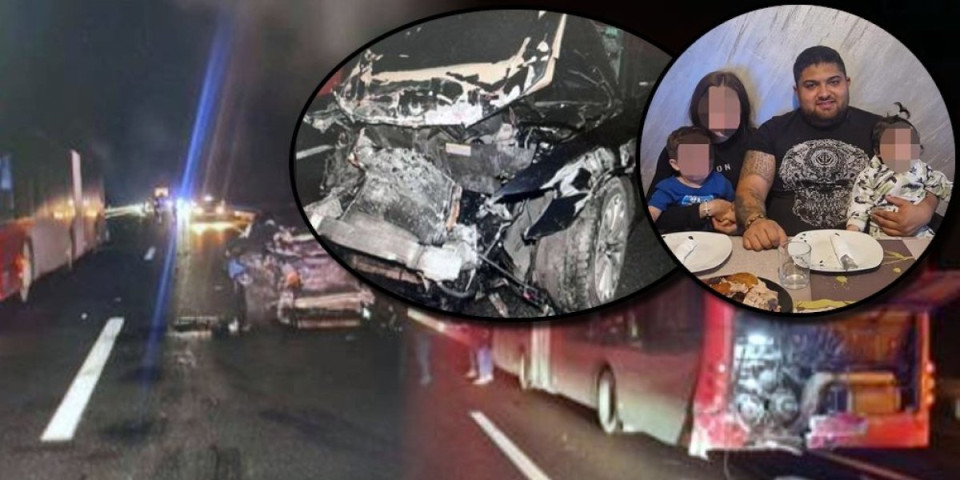 Uznemirujuće slike nesreće na Milošu Velikom: Auto uništen, otac i sin poginuli (FOTO)