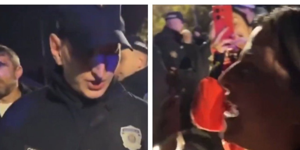 (VIDEO) Ne znam da li koristite odgovarajuću terapiju, ali mnogo ste nervozni: Policajac vratio blokaderku na fabrička podešavanja