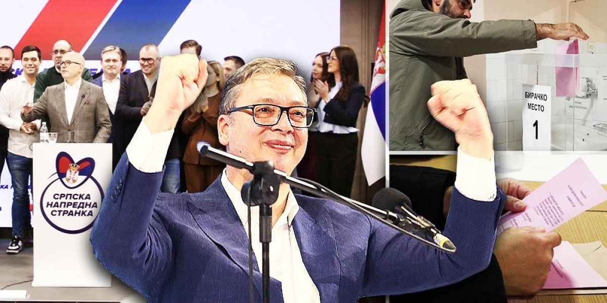 Dominacija! Ubedljiva pobeda Srpske napredne stranke - dokaz da građani glasaju za rad, a ne za teror i nasilje