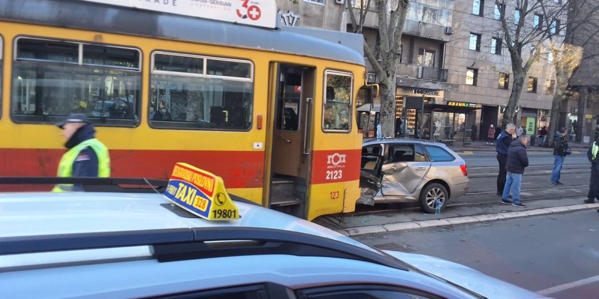 Saobraćajna nesreća u Beogradu