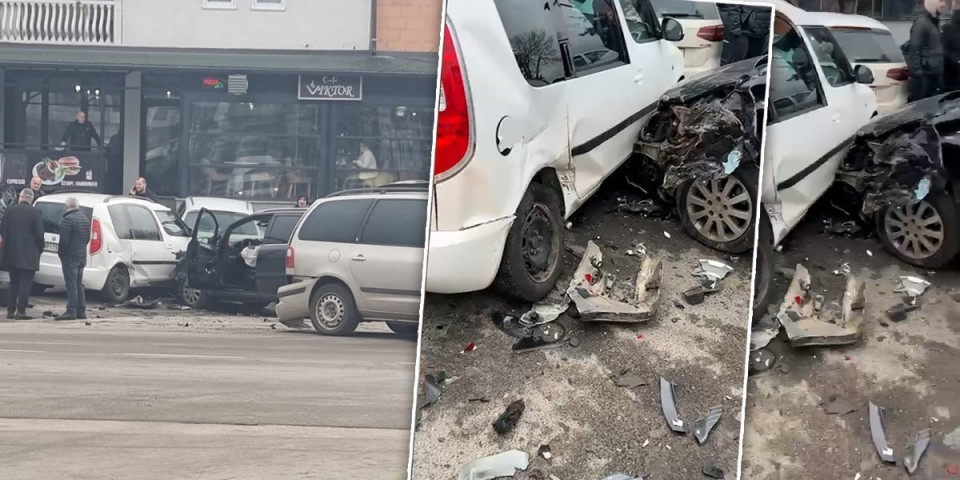 Treća nesreća zaredom u istom naselju: Novi Pazar u šoku - snimak udesa ledi krv (FOTO/VIDEO)