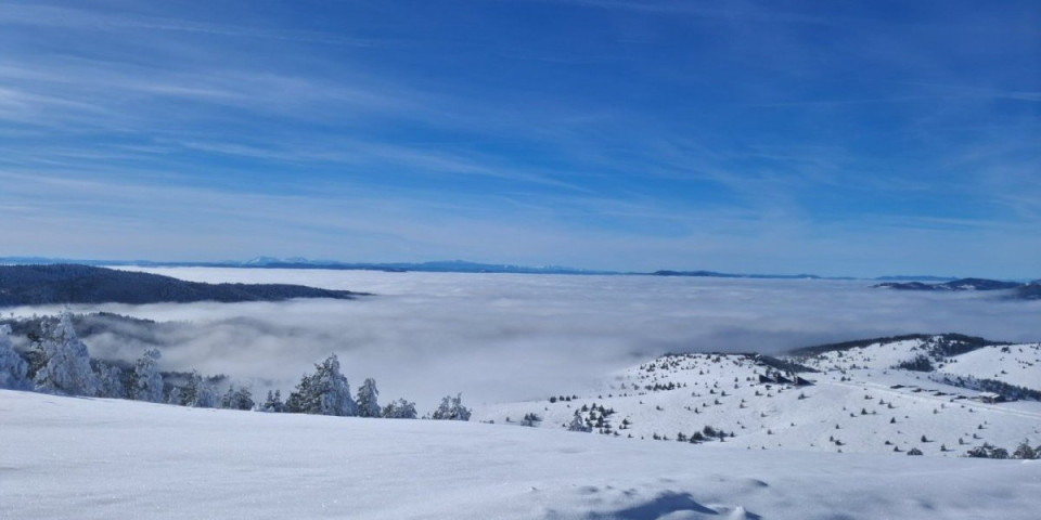 Oblaci pali na zemlju: Neobična igra prirode na našoj planini