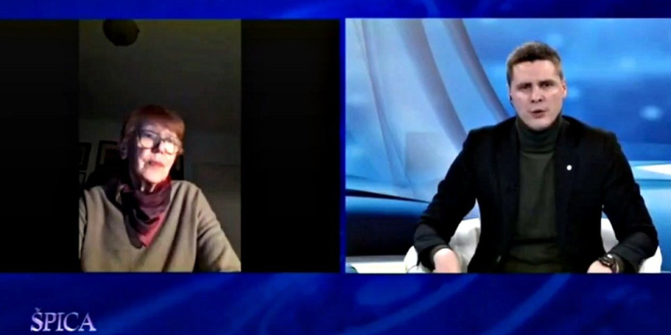Skandal na TV Sarajevo - blokaderi obrnuli ploču, ali da li je moguće da je antisrpkinja Biserko ovo izgovorila?! (VIDEO)