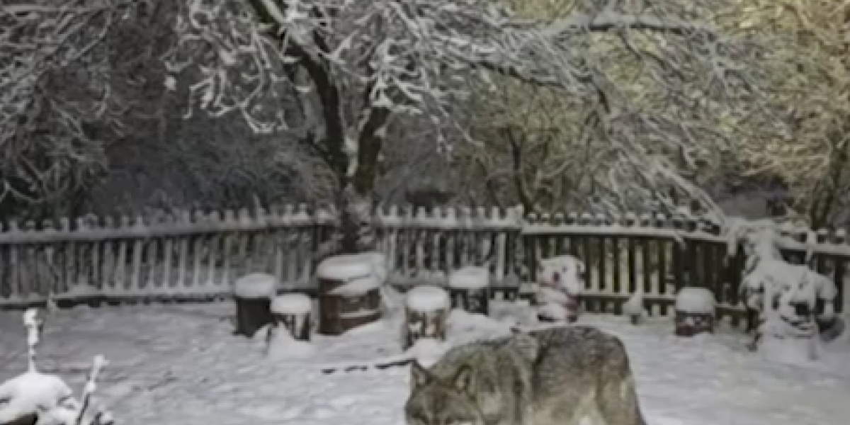 Vuk pred kućom je čest prizor 