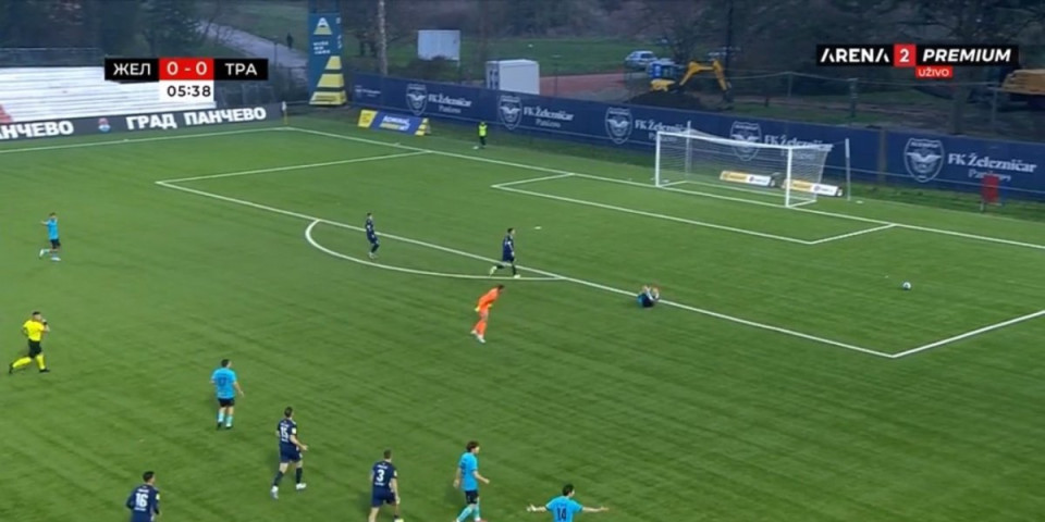 Šok u Kupu Srbije: Golman Železničara dobio crveni karton u šestom minutu (VIDEO)