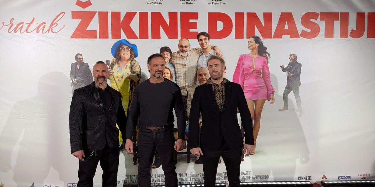 Crveni tepih uči premijere "Povratak Žikine dinastije"