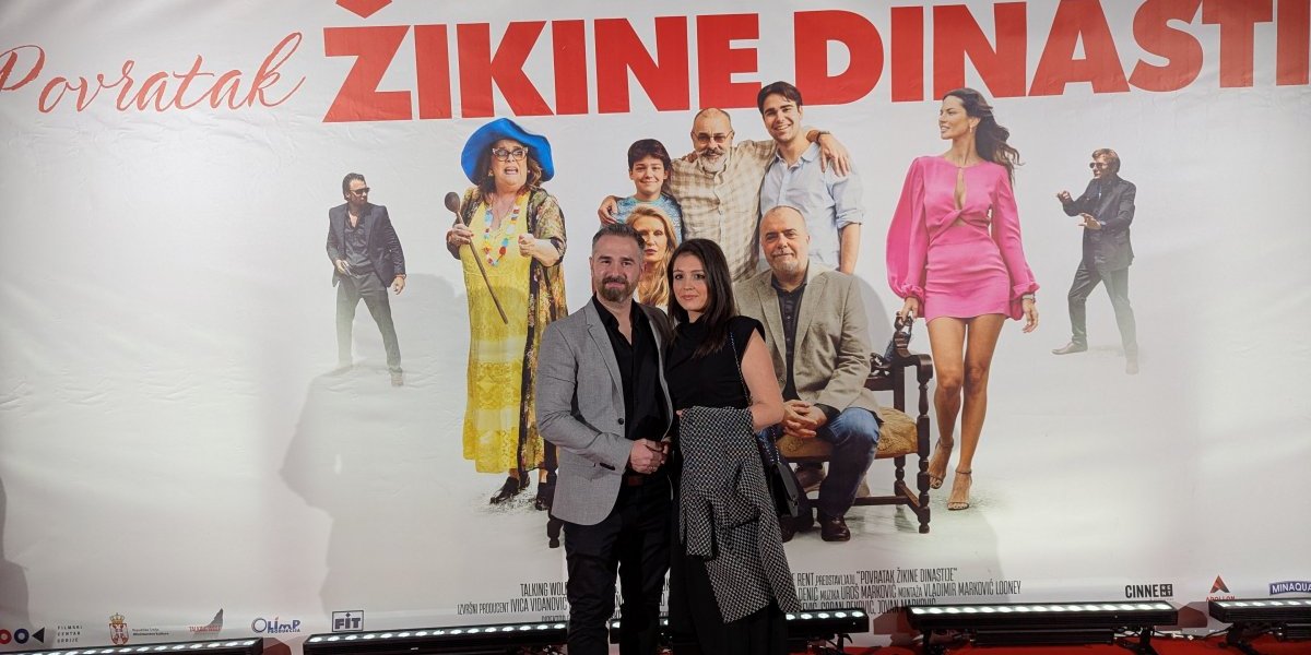 Crveni tepih uči premijere "Povratak Žikine dinastije"