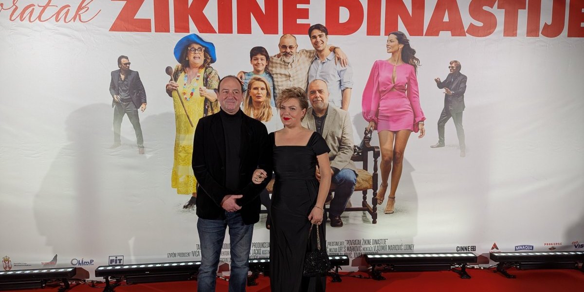 Crveni tepih uči premijere "Povratak Žikine dinastije"