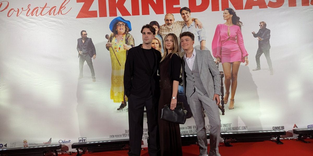 Crveni tepih uči premijere "Povratak Žikine dinastije"