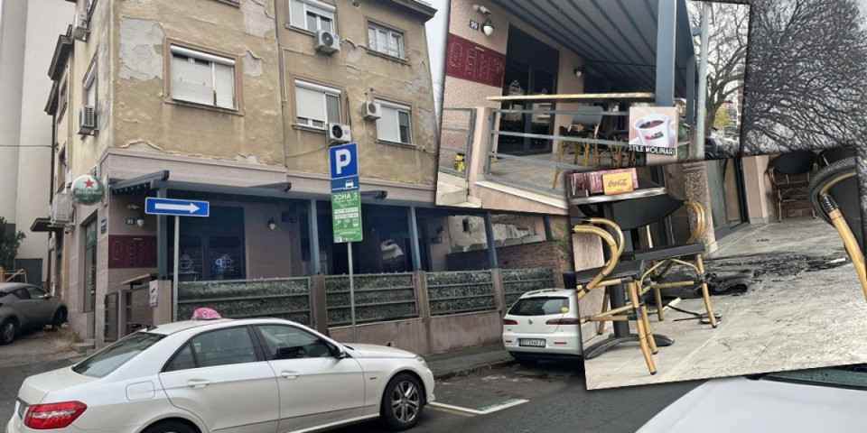 Prve fotografije zapaljenog kafića na Vračaru! Očevici opisali užas: "Probudile su me vatrogasne sirene" (FOTO)
