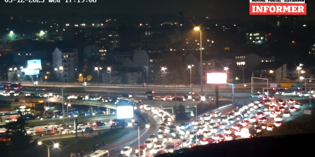 Totalni kolaps: Beograd satima u haosu - Ovo je trenutno stanje (FOTO)