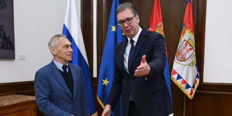 Sastali se Vučić i Bocan-Harčenko: Razgovarali o zajedničkim projektima i snabdevanju gasom (FOTO)