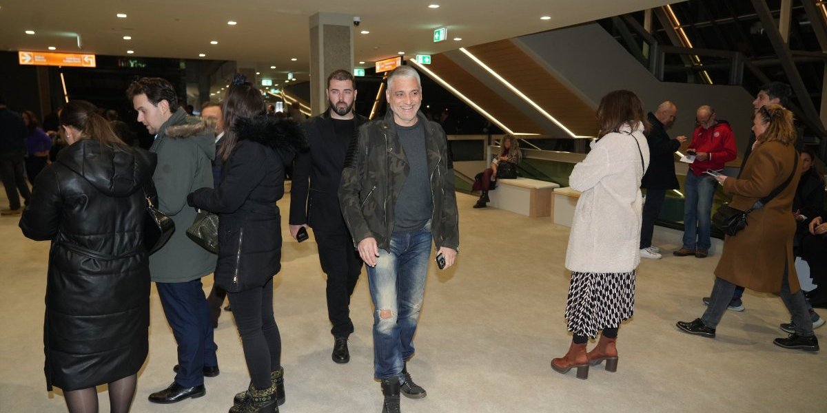 Čeda Jovanović sa prijateljem