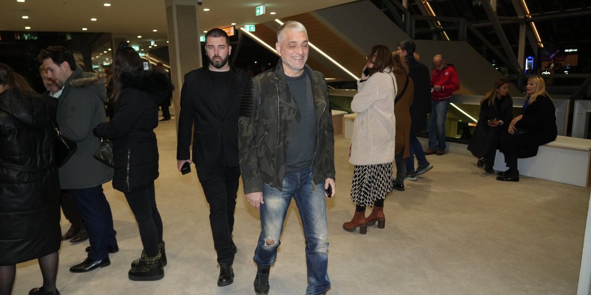 Čeda Jovanović sa prijateljem