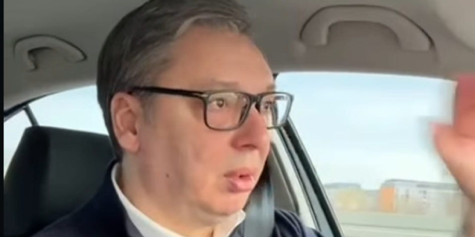 (VIDEO) Mnogo se radujem... Vučić se kolima zaputio na EKSPO, poslao moćnu poruku