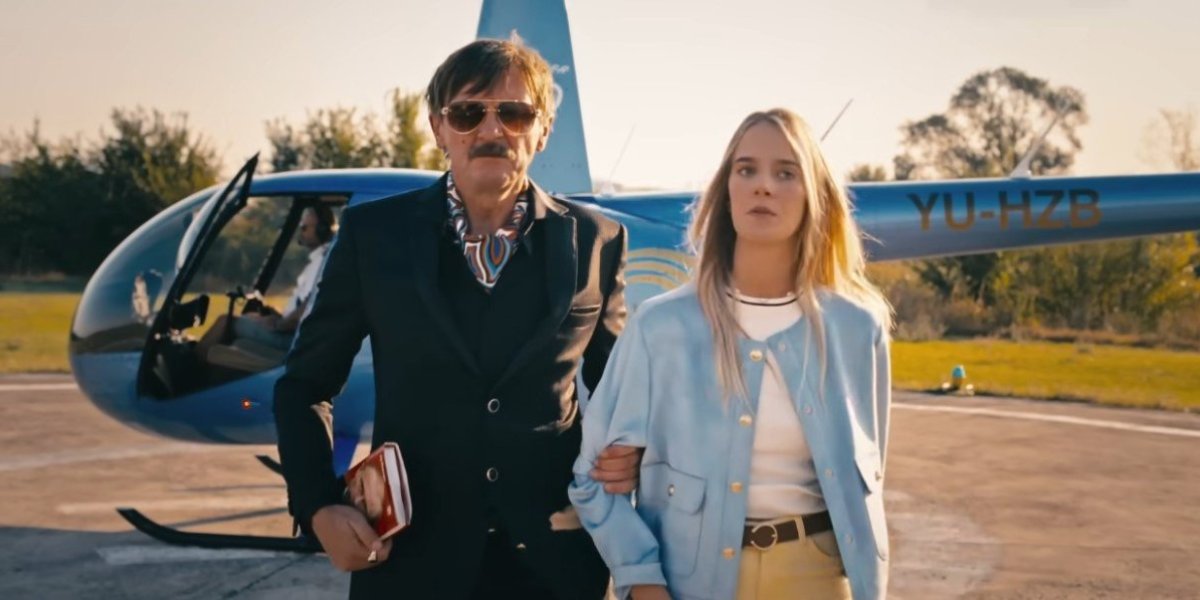 Mina Nenadović kao Maša u filmu "Povratak Žikine dinastije"