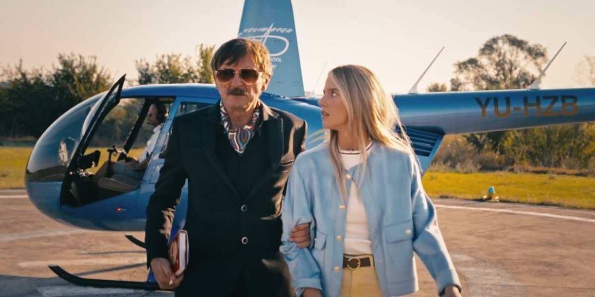 Mina Nenadović kao Maša u filmu "Povratak Žikine dinastije"