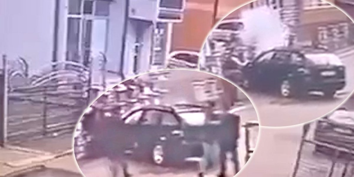 Kolima se zaleteo u muškarca pa ga pretukao palicom: Jeziv snimak iz Rožaja kruži mrežama (UZNEMIRUJUĆI VIDEO)