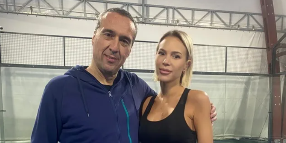 Mladen Mijatović se znoji sa vatrenom plavušom: "Lepa je kao san" (FOTO)