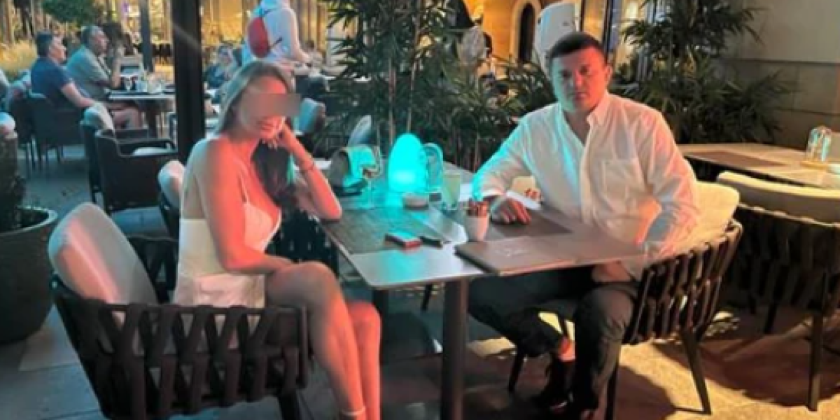 Miloš Stojanović Tigar s bivšom devojkom