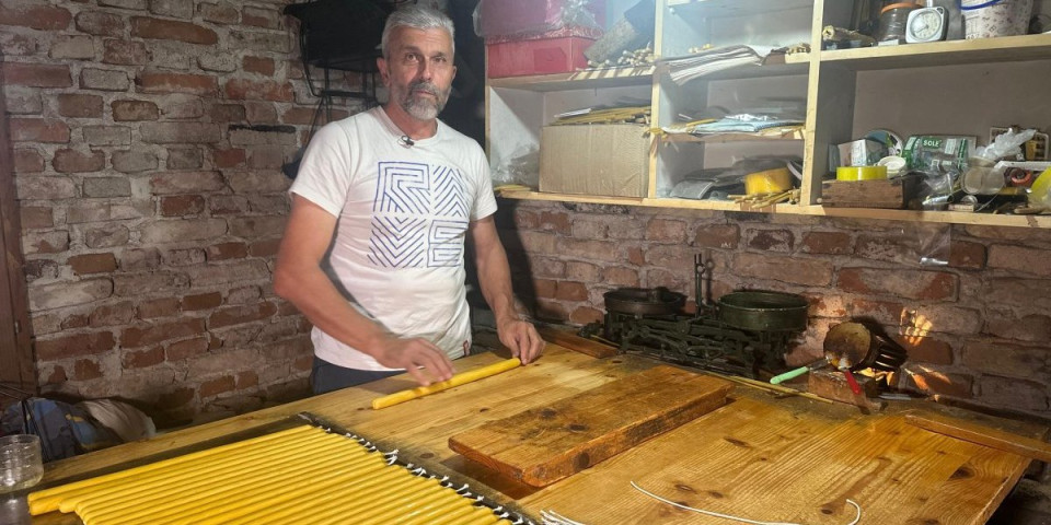 Voštanice ručno pravi! Slobodan iz Ježevice već 29 godina čuva jedan od najstarijih zanata
