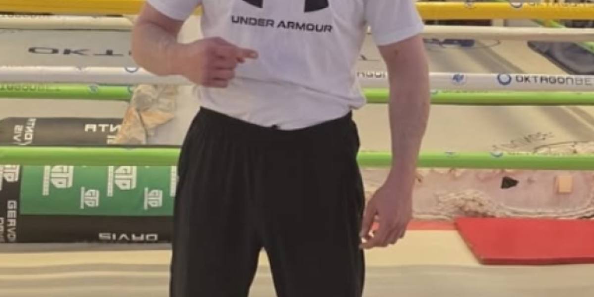 Miloš Stojanović Tigar na treningu