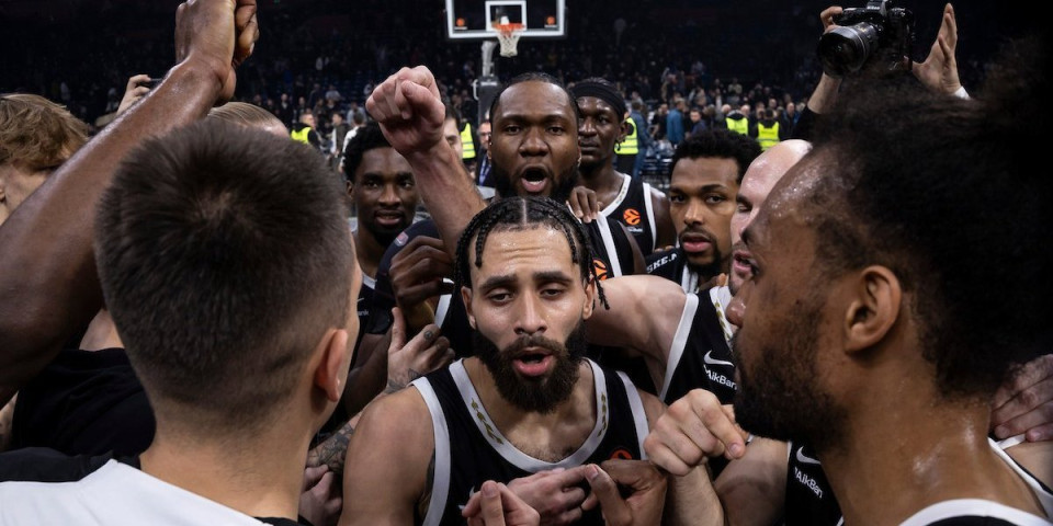 Ovako izgleda tabela Evrolige nakon pobede Partizana nad Bajernom