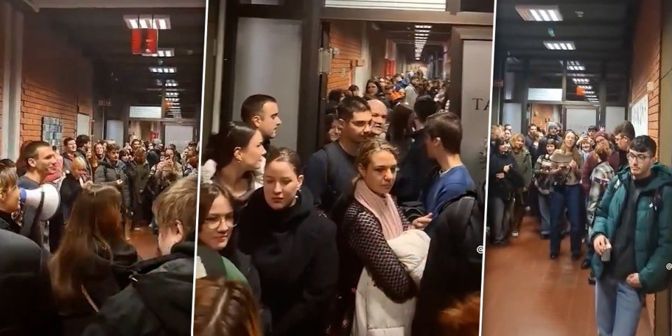 Ludilo zgubidana u Novom Sadu: Umesto argumenata blokaderi pevaju pesmice (VIDEO)