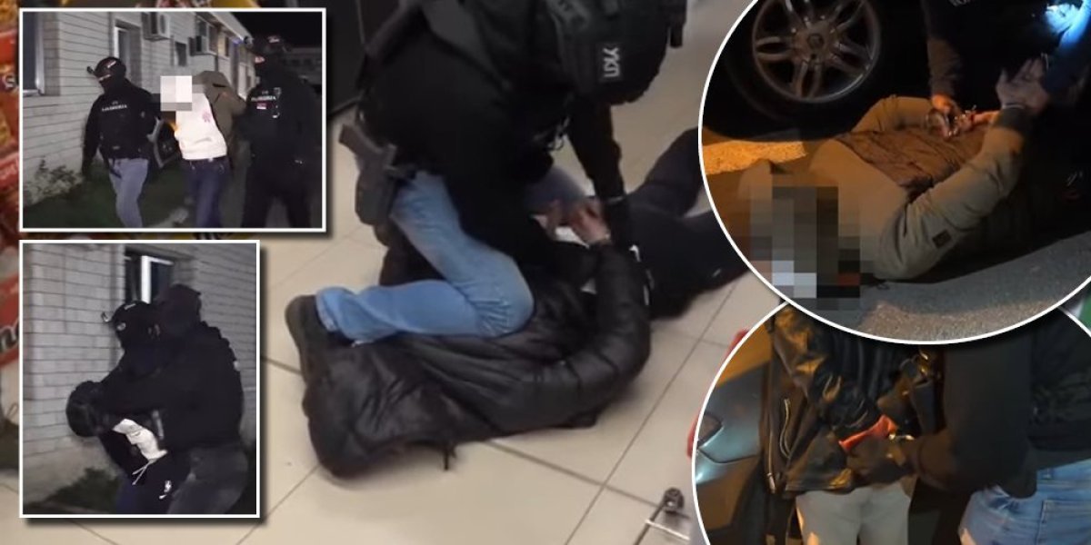 Ovako su pohapšeni "škaljarci": Ušli u prodavnicu, nisu ni slutili šta im sledi (VIDEO)