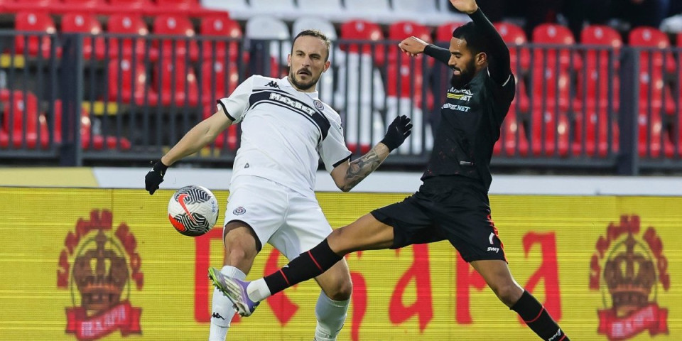 Luda utakmica u Kragujevcu - Partizanu prija "Čika Dača", dominacija se nastavlja