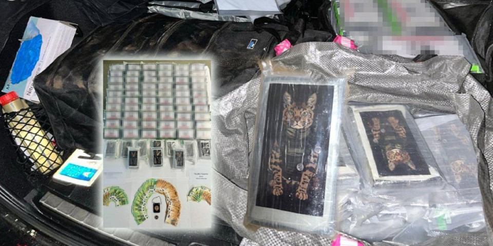 Srbin na čelu narko-klana: Ovo je zaplenjena droga vredna nekoliko miliona (FOTO)
