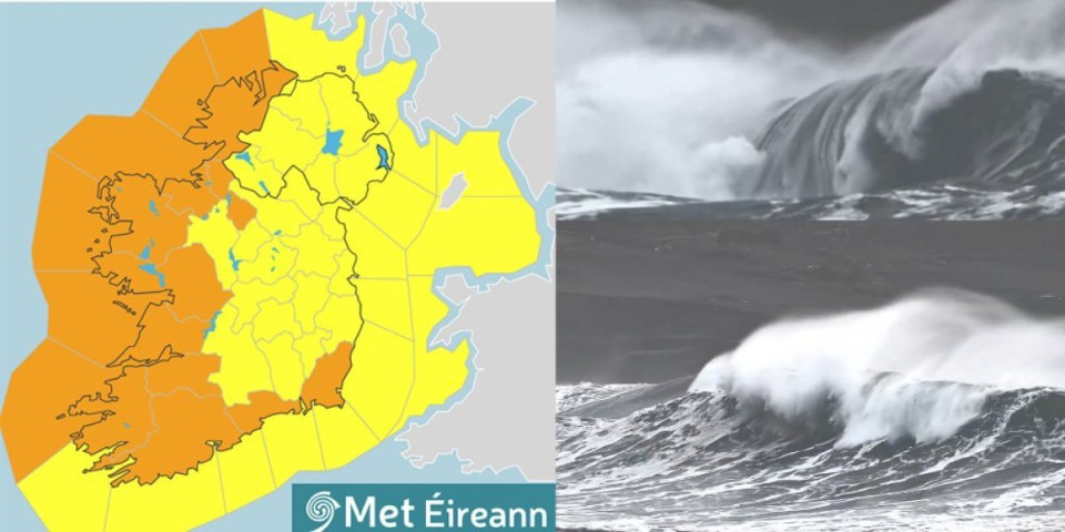 (FOTO/VIDEO) Upaljen je narandžasti meteo alarm! Sprema se katastrofa - Sve će biti potopljeno: Letovi se otkazuju, putevi se zatvaraju...