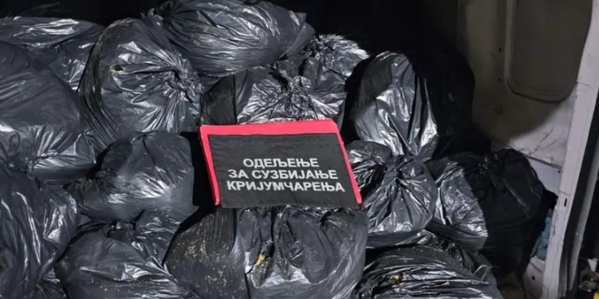 Policija u neverovatnoj akciji otkrila pola tone duvana: Vrednost zaplene oko dva miliona (FOTO)