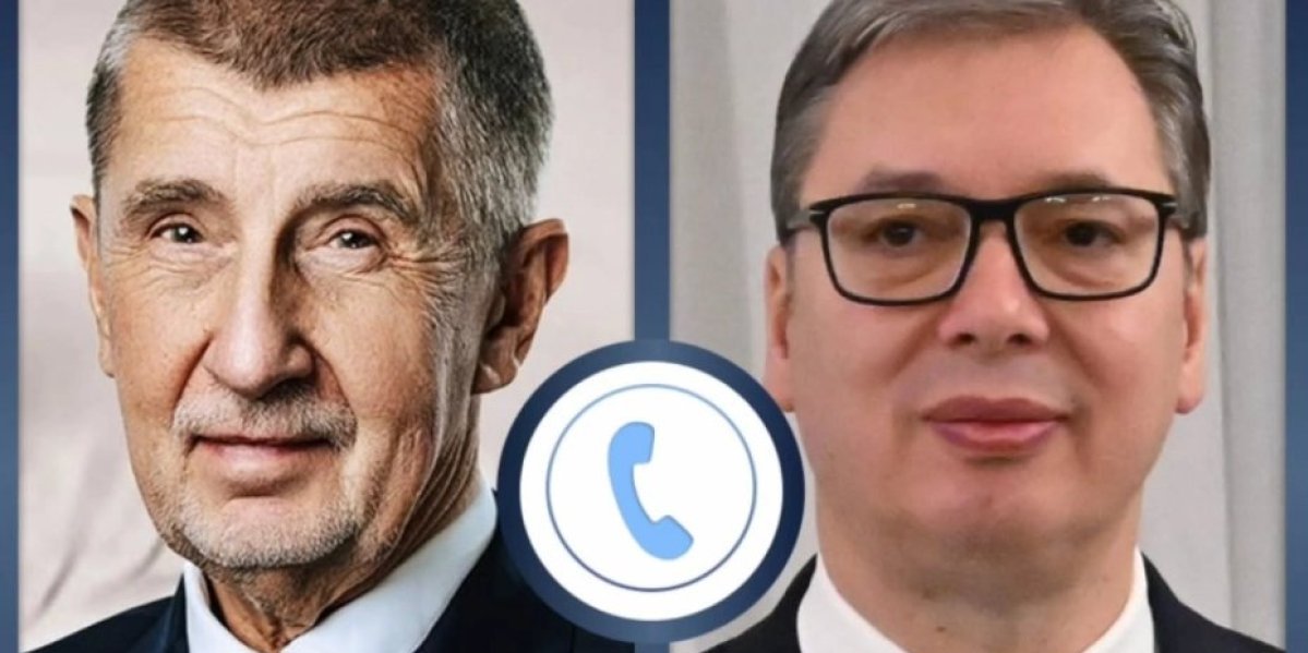 Vučić razgovarao sa češkim premijerom: Nastavljamo učvršćivanje saradnje
