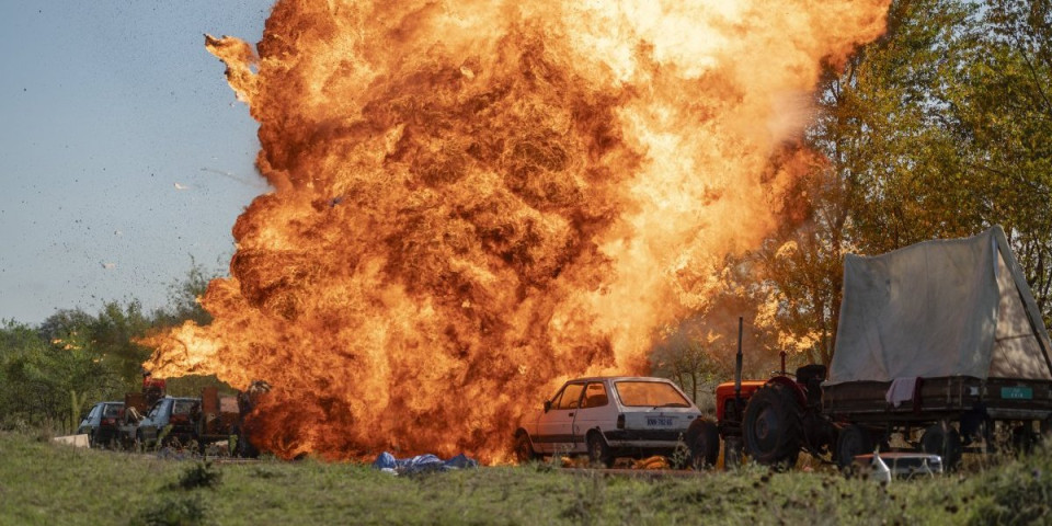 Bombardovana kolona Srba izbeglih iz Knina