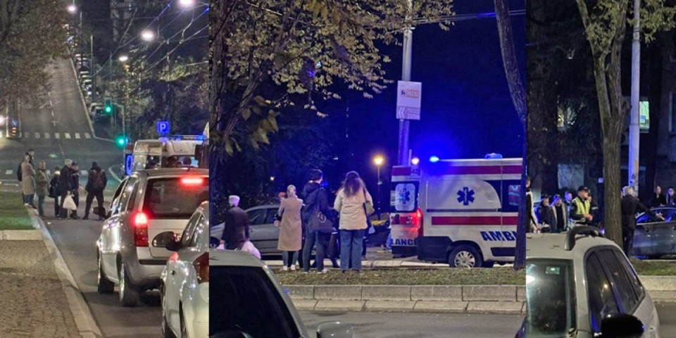 Devojku udario automobil dok je pretrčavala ulicu: Užas na Konjarniku (FOTO/VIDEO)